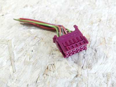 Mercedes Magenta 10 Pin 10 Wire Connector 0385459128